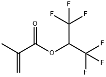 1,1,1,3,3,3-HEXAFLUOROISOPROPYL METHACRYLATE Structure