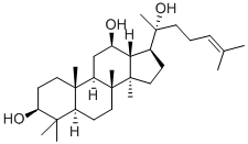 PROTOPANAXDIOL Struktur