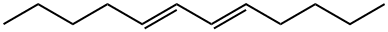 (5E,7E)-5,7-Dodecadiene Struktur