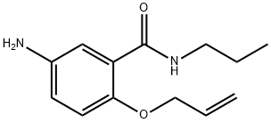 2-(Allyloxy)-5-amino-N-propylbenzamide Struktur