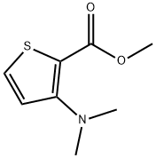 METHYL 3-(DIMETHYLAMINO)THIOPHENE-2-CARBOXYLATE Struktur