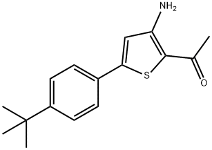 1-[3-AMINO-5-[4-(TERT-BUTYL)PHENYL]-2-THIENYL]ETHAN-1-ONE price.