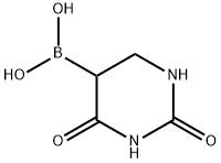 2,4-DIOXOHEXAHYDROPYRIMIDIN-5-YLBORONIC ACID,97% Struktur