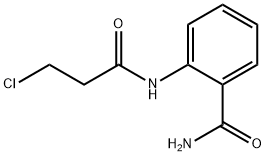 2-[(3-chloropropanoyl)amino]benzamide Struktur