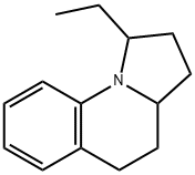 Pyrrolo[1,2-a]quinoline, 1-ethyl-1,2,3,3a,4,5-hexahydro- (9CI) Struktur