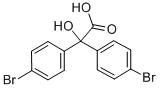 DIBROMOBENZILIC ACID Struktur