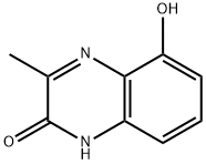 2(1H)-Quinoxalinone,  5-hydroxy-3-methyl- Struktur