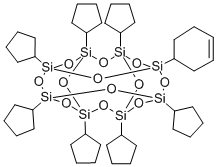 PSS-(3-CYCLOHEXEN-1-YL)-HEPTACYCLOPENTY& Struktur