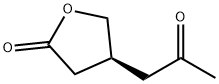 2(3H)-Furanone, dihydro-4-(2-oxopropyl)-, (4S)- (9CI) Struktur