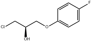 (R)-(+)-1-CHLORO-3-(4-FLUOROPHENOXY)-2-& Struktur