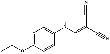 Propanedinitrile, [[(4-ethoxyphenyl)amino]methylene]- (9CI) Struktur