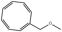 1-Methoxymethylcyclooctatetraene Struktur