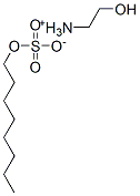 (2-hydroxyethyl)ammonium octyl sulphate Struktur