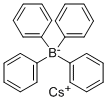 Cesium tetraphenylborate Struktur