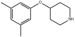 4-(3,5-DIMETHYLPHENOXY)PIPERIDINE Struktur