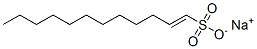 Dodecene-1-sulfonic acid, sodium salt Struktur