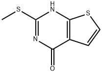 2-Methylsulfanyl-1H-thieno[2,3-d]pyrimidin-4-one Structure