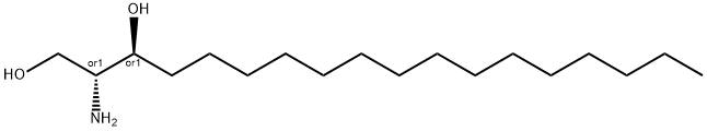 DL-erythro-Dihydrosphingosine Struktur