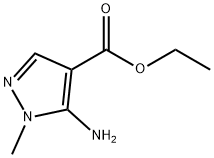 ETHYL 5-AMINO-1-METHYLPYRAZOLE-4-CARBOXYLATE Structure