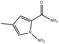 1H-Pyrrole-2-carboxamide,1-amino-4-methyl-(9CI) Struktur