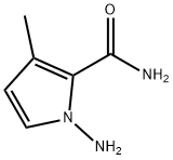 1H-Pyrrole-2-carboxamide,1-amino-3-methyl-(9CI) Struktur