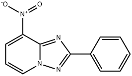 8-Nitro-2-phenyl[1,2,4]triazolo[1,5-a]pyridine Struktur