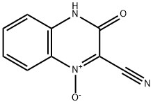 2-Quinoxalinecarbonitrile,3,4-dihydro-3-oxo-,1-oxide(7CI,8CI,9CI)