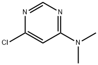 (6-Chloro-pyrimidin-4-yl)-dimethyl-amine Struktur