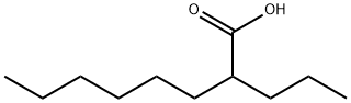 2-PROPYLOCTANOIC ACID Struktur