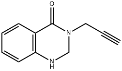 2,3-Dihydro-3-(2-propynyl)quinazolin-4(1H)-one Struktur