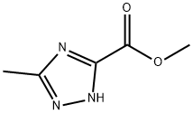 1H-1,2,4-Triazole-3-carboxylicacid,5-methyl-,methylester(9CI) Struktur