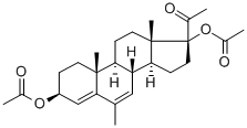 mepregenol diacetate Struktur