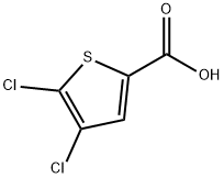 4,5-DICHLOROTHIOPHENE-2-CARBOXYLIC ACID Struktur