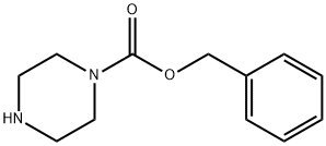 BENZYL 1-PIPERAZINECARBOXYLATE Structure