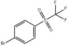 1-Bromo-4-[(trifluoromethyl)sulfonyl]benzene Struktur