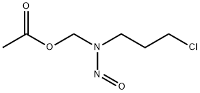 N-NITROSO-N-(ACETOXYMETHYL)-3-CHLOROPROPYLAMINE Struktur