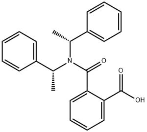 N N-BIS((R)-(+)-1-PHENYLETHYL)PHTHALAMI& Struktur