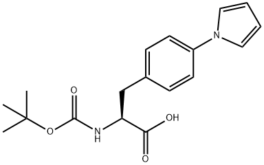 N-(TERT-BUTOXYCARBONYL)-3-(4-(1-PYRROLYL)PHENYL)-L-ALANINE