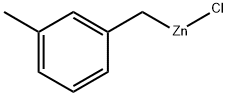 3-METHYLBENZYLZINC CHLORIDE Struktur