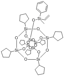 PSS-METHYLPHENYLVINYLSILYLOXY-HEPTACYCL& Struktur