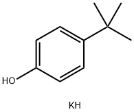 potassium p-tert-butylphenolate Struktur