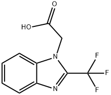 (2-TRIFLUOROMETHYL-BENZOIMIDAZOL-1-YL)-ACETIC ACID price.