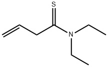 3-Butenamide,  N,N-diethylthio-  (8CI) Struktur