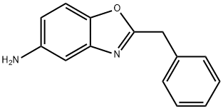 2-benzyl-1,3-benzoxazol-5-amine Struktur