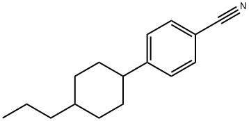 4-(4-Propylcyclohexyl)benzonitrile Struktur