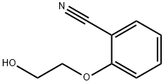 Benzonitrile, 2-(2-hydroxyethoxy)- (9CI) Struktur