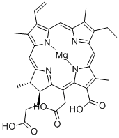 MAGNESIUMCHLOROPHYLLIN Struktur