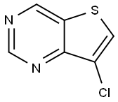 7-Chlorothieno[3,2-d]pyrimidine Struktur