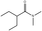 2-ethyl-N,N-dimethylbutyramide Struktur