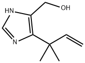 1H-Imidazole-5-methanol,  4-(1,1-dimethyl-2-propen-1-yl)- Struktur